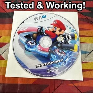 Mario Kart 8 (Nintendo Wii U, 2014) - DISC ONLY - TESTED & WORKING!